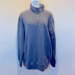 Izod Gray 1/4 Zip Sweatshirt